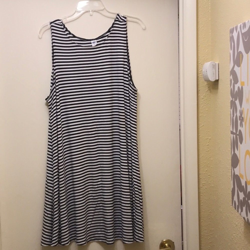 Sleeve Knit Swing Dress